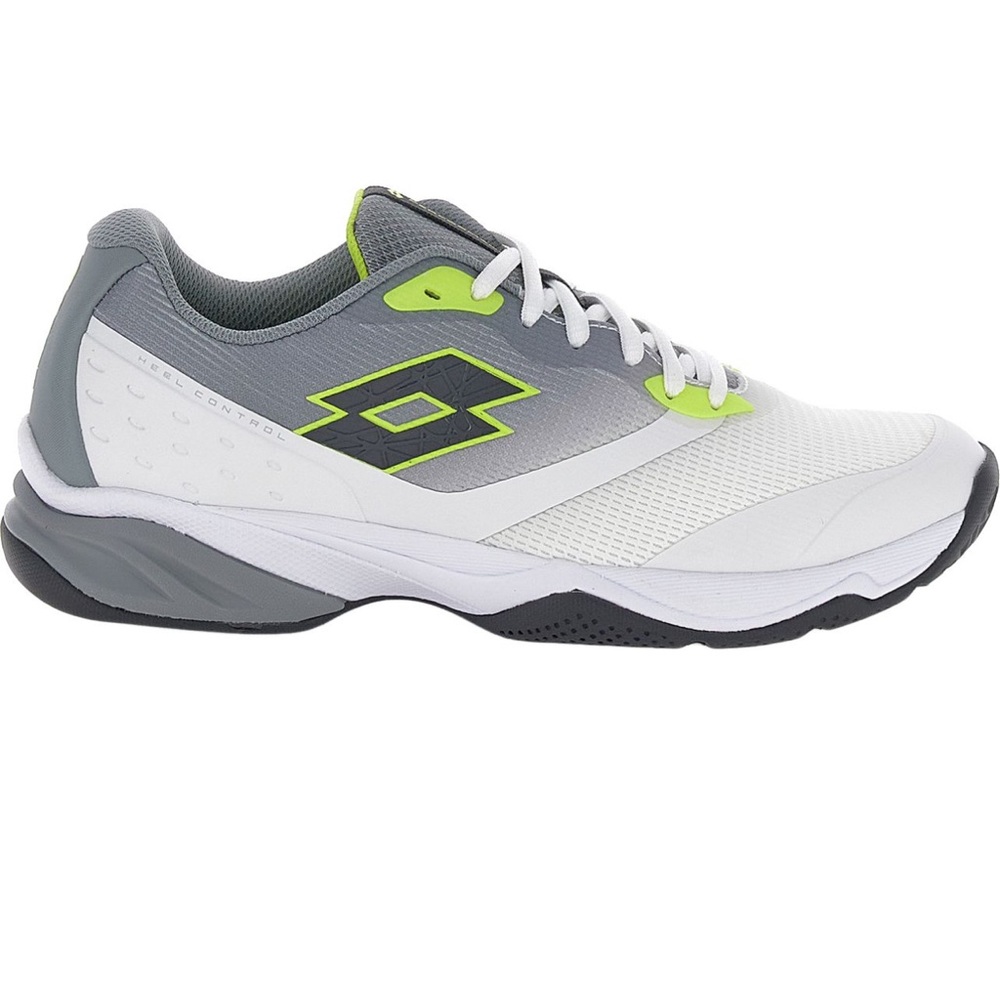 Lotto Men’s Mirage 400 ALR Tennis Shoes White Grey All Court NEW Size 12